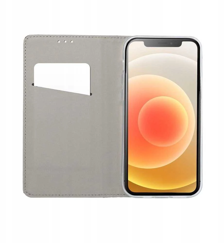 Atverčiamas dėklas, skirtas Realme NOTE 60 Smart Case Book auksinis