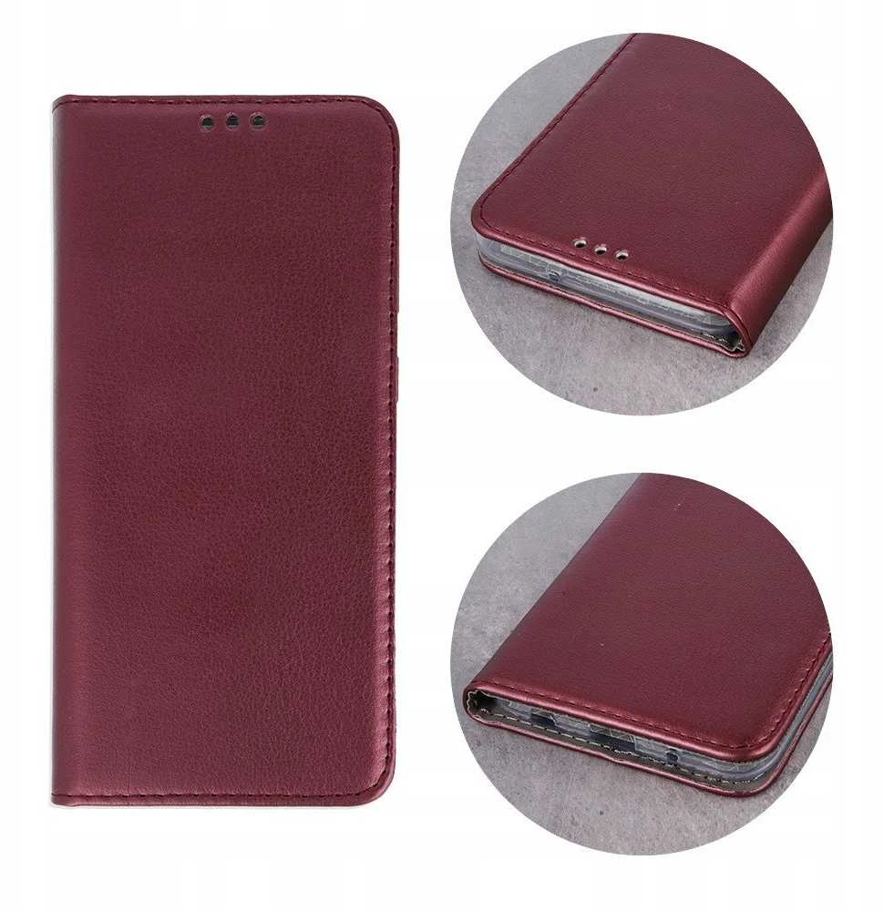 OEM atverčiamas dėklas, skirtas Honor X8c Smart Magneto, bordo spalvos