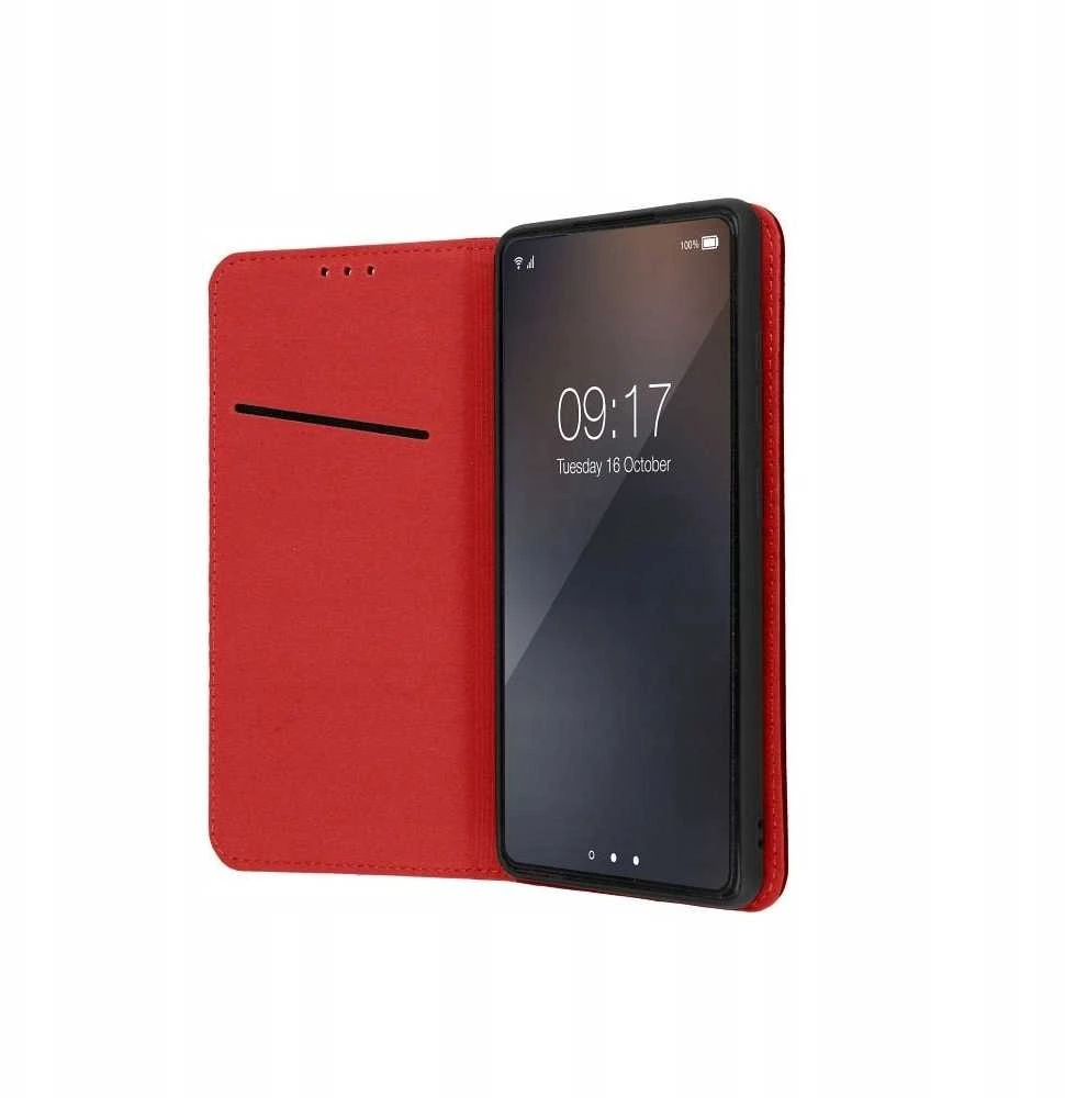 Oem SMART Pro Book leather dėklas skirtas Samsung Galaxy A26 5G claret