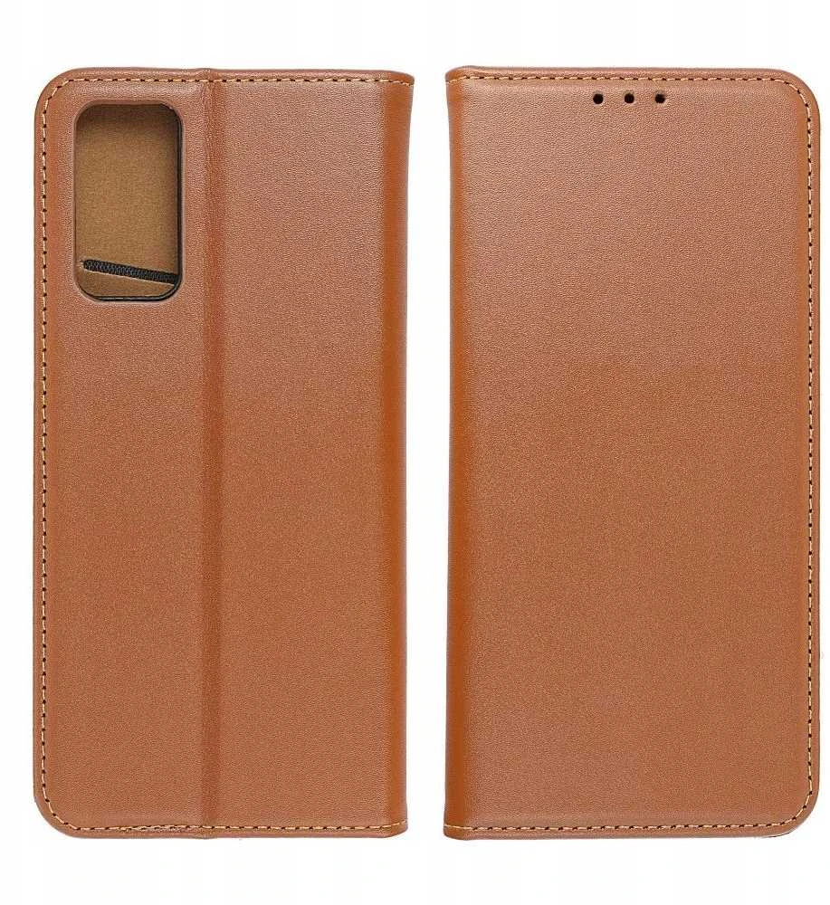 Oem SMART Pro Book leather dėklas skirtas Samsung Galaxy S25 Edge rudos spalvos