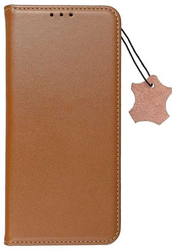 Oem SMART Pro Book leather dėklas skirtas Xiaomi Redmi Note 14 Pro 4G rudos spalvos