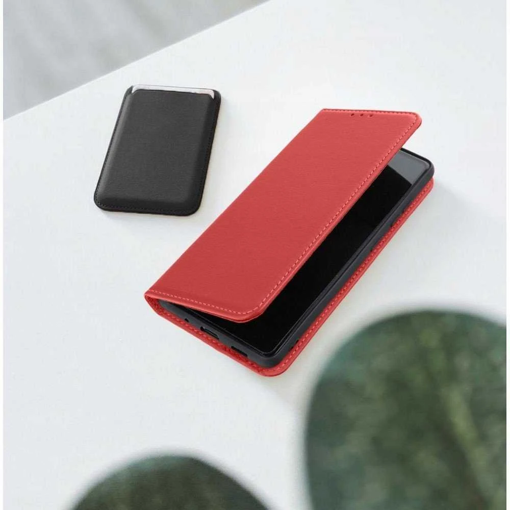 Oem SMART Pro Book leather dėklas skirtas Samsung Galaxy A26 5G claret