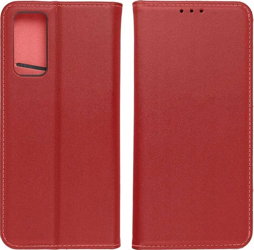 Oem SMART Pro Book leather dėklas skirtas Xiaomi Redmi Note 14 Pro 5G / 14 Pro PLUS 5G claret