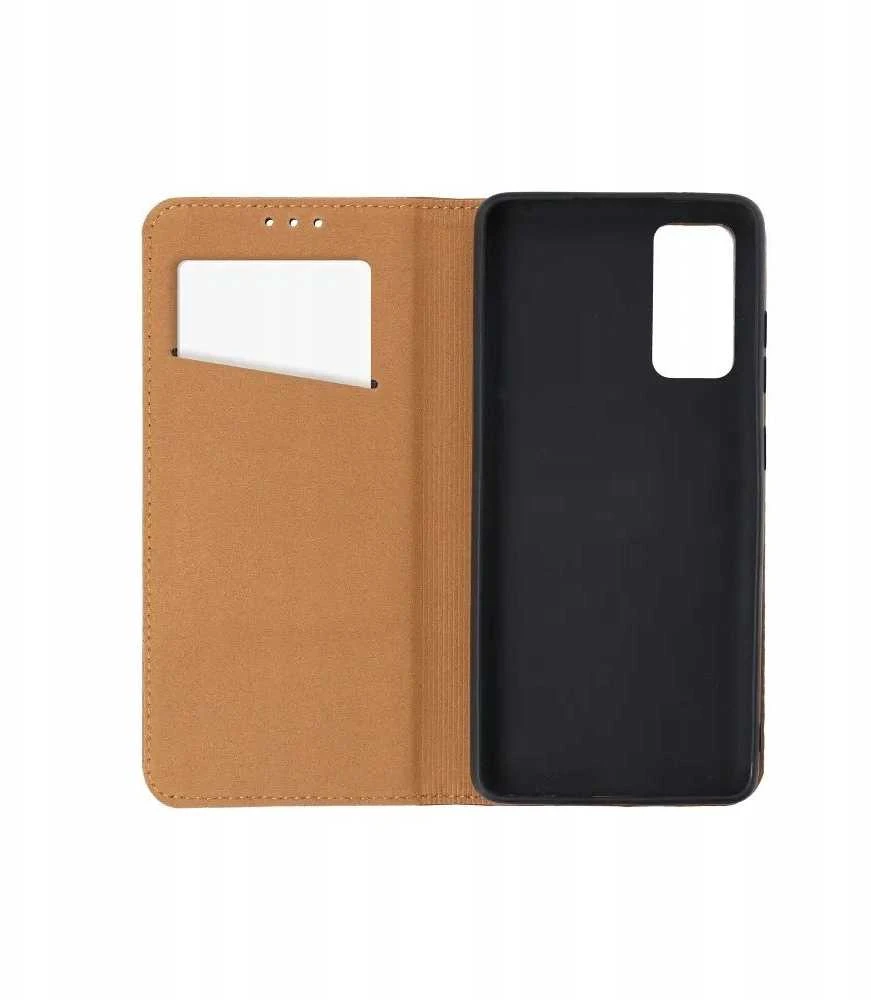 Oem SMART Pro Book leather dėklas skirtas Samsung Galaxy S25 Edge rudos spalvos