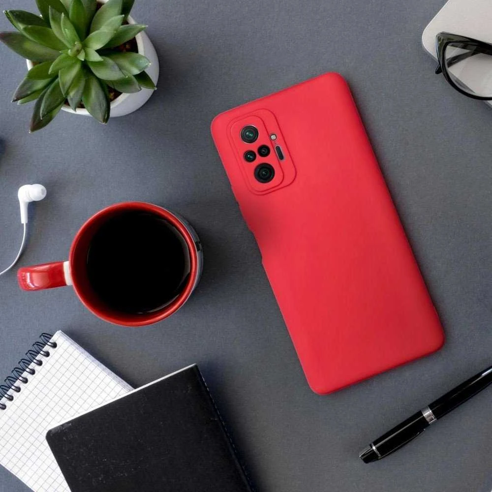 Oem SOFT dėklas skirtas Xiaomi Redmi Note 14 Pro Plus 5G red