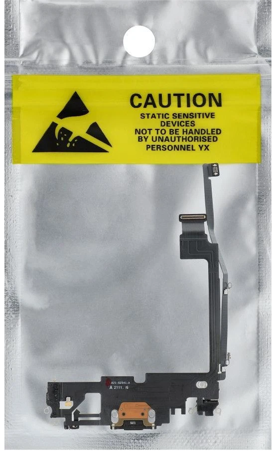 OEM įkrovimo lankstus USB įkroviklis IPHONE 12 Pro max juodas (ištrauktas)