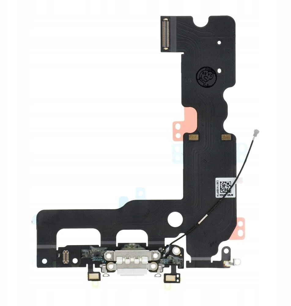 Įkrovimo lankstus USB, skirtas IPHONE 7 Plus baltas OEM