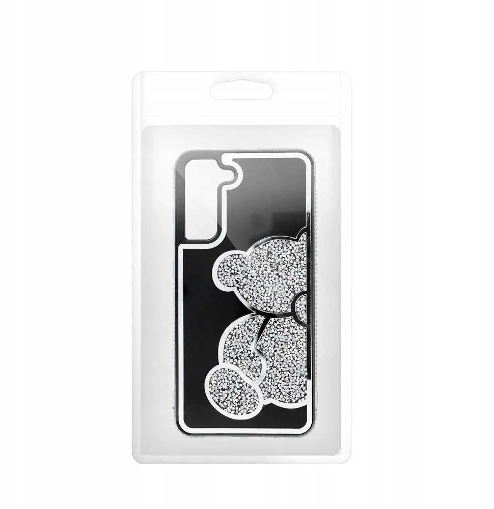 Oem TEDDY BEAR Dėklas skirtas Samsung Galaxy A16 5G sidabro spalvos