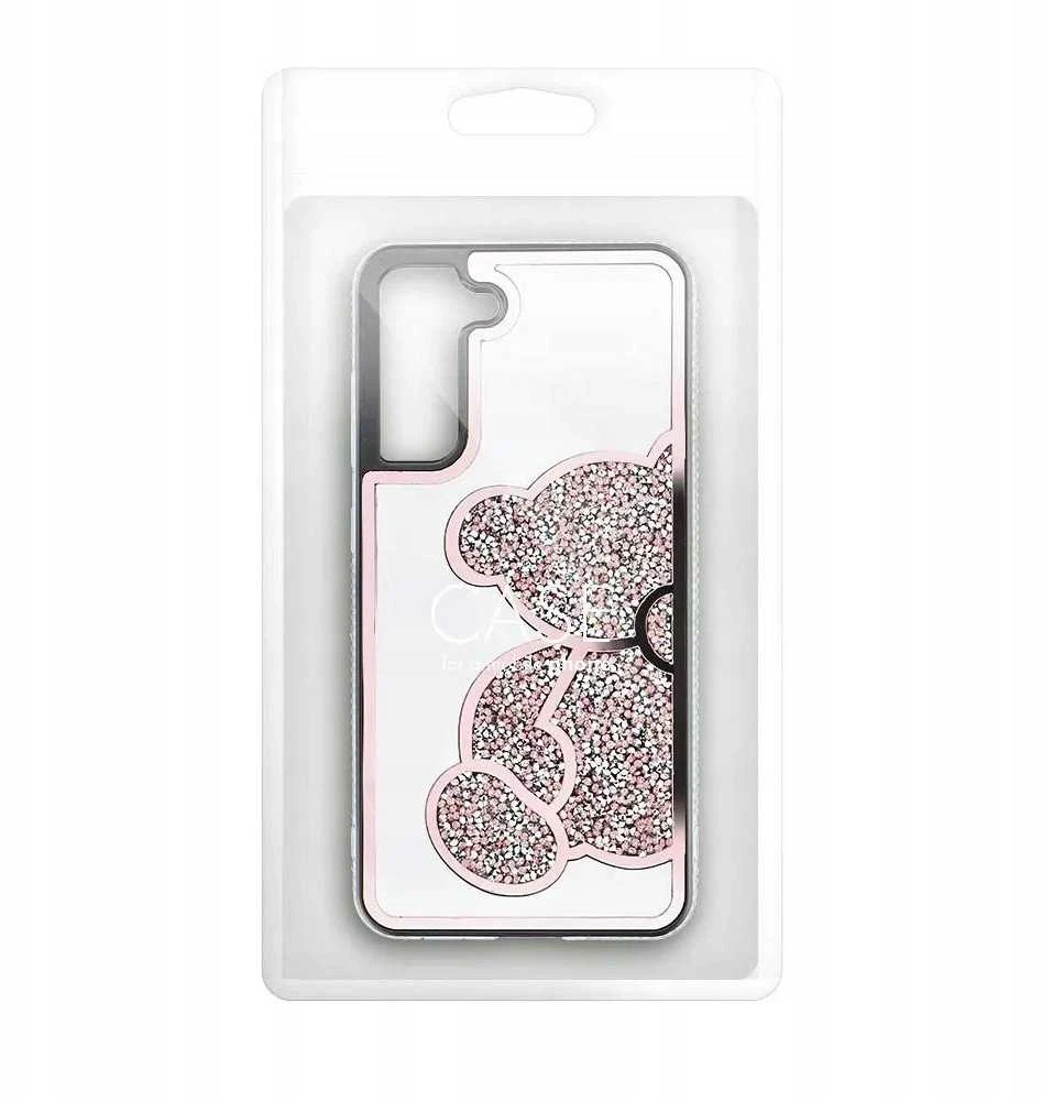 Oem TEDDY BEAR Dėklas skirtas Samsung Galaxy A16 5G rožinės spalvos