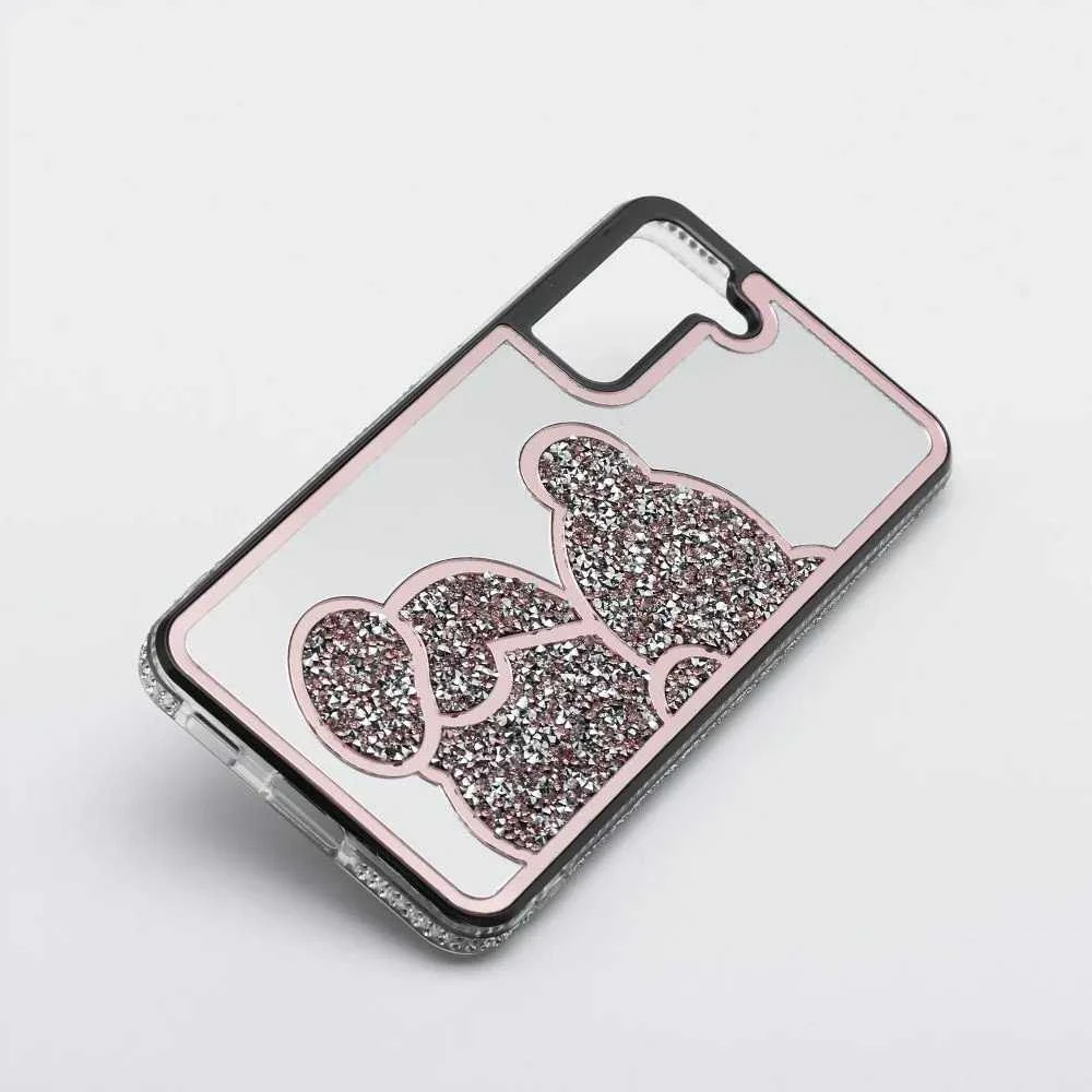 Oem TEDDY BEAR Dėklas skirtas Samsung Galaxy A16 5G rožinės spalvos