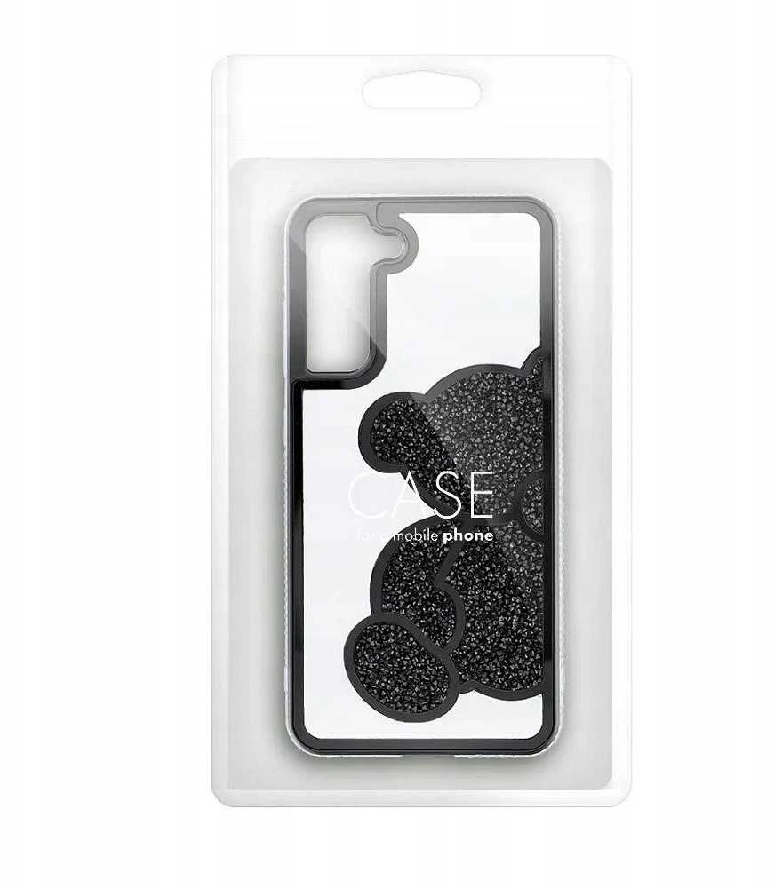 Oem TEDDY BEAR Dėklas skirtas Samsung Galaxy A26 5G juodos spalvos