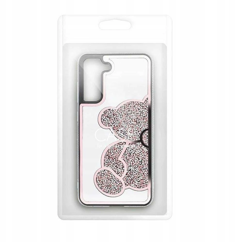 Oem TEDDY BEAR Dėklas skirtas Samsung Galaxy A26 5G rožinės spalvos