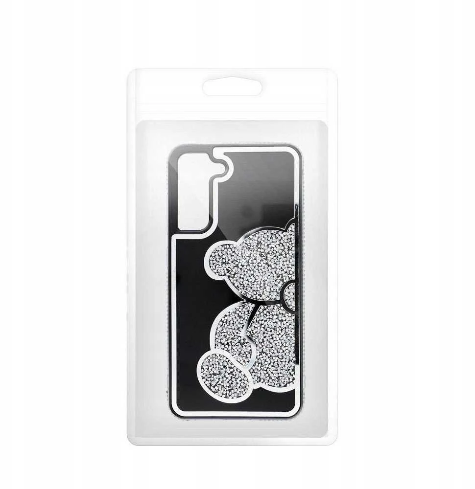Oem TEDDY BEAR Dėklas skirtas Samsung Galaxy A26 5G sidabro spalvos