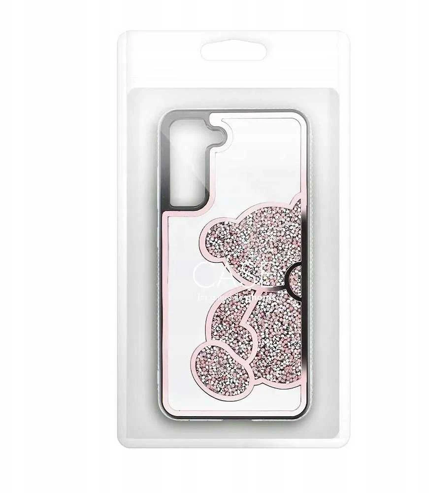 Oem TEDDY BEAR Dėklas skirtas Samsung Galaxy A36 5G rožinės spalvos