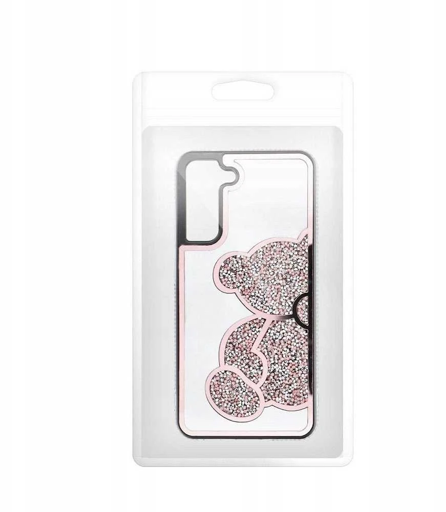 Oem TEDDY BEAR Dėklas skirtas Samsung Galaxy A56 5G rožinės spalvos