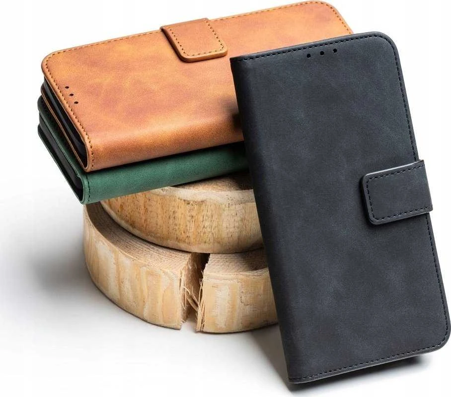 Oem TENDER Book Dėklas skirtas Samsung Galaxy S23 Ultra juodos spalvos
