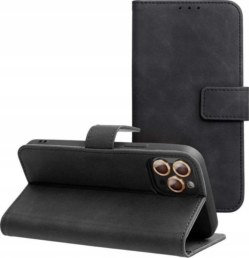 Oem TENDER Book Dėklas skirtas Samsung Galaxy S23 Ultra juodos spalvos