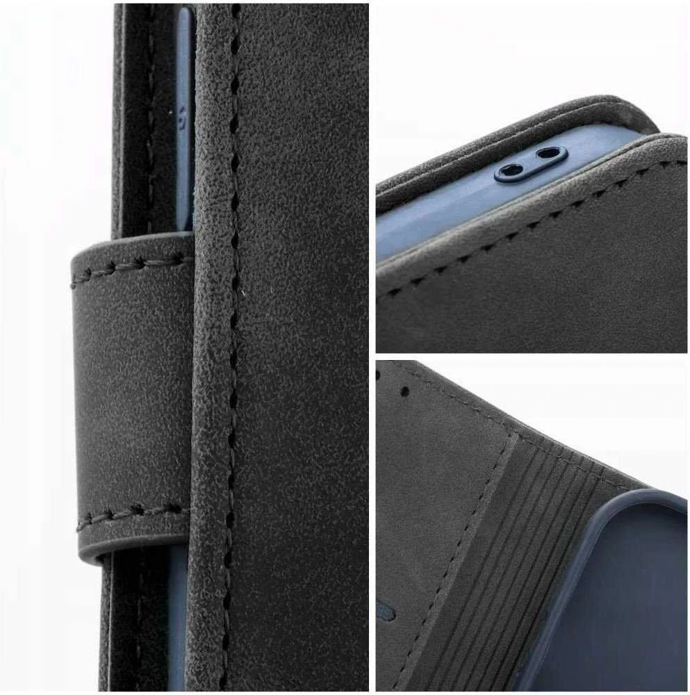 Oem TENDER Book dėklas skirtas Xiaomi Redmi Note 14 PRO 4G juodos spalvos