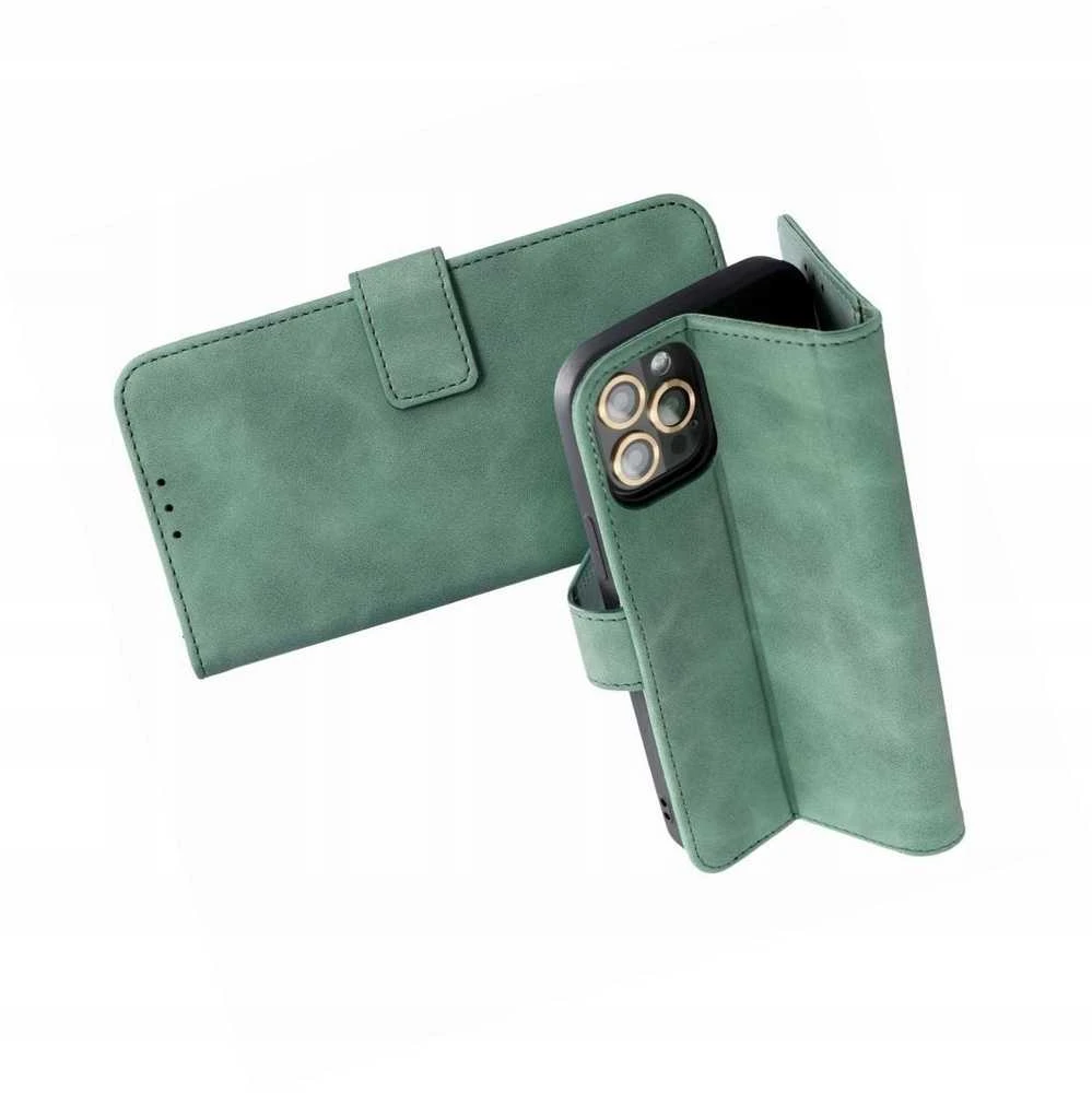 Oem TENDER Book dėklas skirtas Xiaomi Redmi Note 14 5G žalios spalvos
