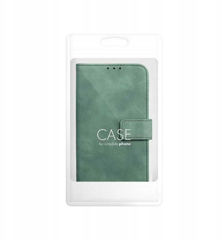 Oem TENDER Book dėklas skirtas Xiaomi Redmi Note 14 5G žalios spalvos