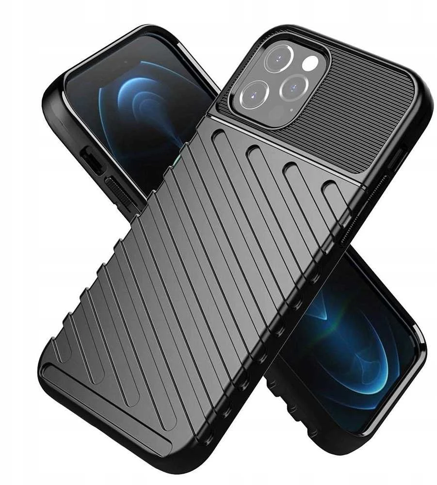 Oem THUNDER dėklas skirtas Samsung Galaxy S25 juodos spalvos
