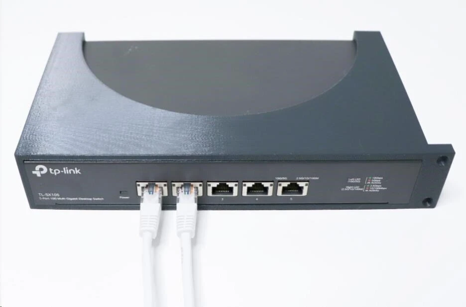 Oem TP-Link D-TP226 – stovo laikiklis, skirtas TL-SG108-M2/TL-SX105/ER7206/ER7212PC/ER707-M2, pilkas
