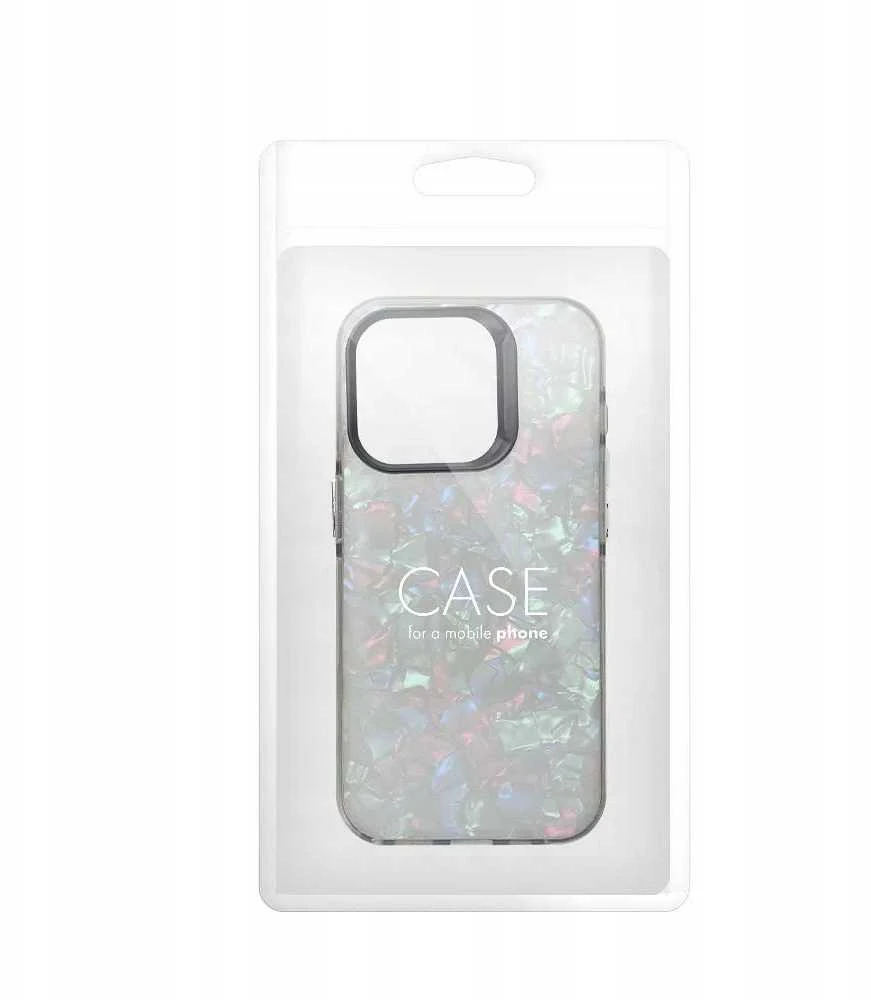 Dėklas Oem Case for iPhone 16e (SE 4 2025) Tutti Frutti juodas