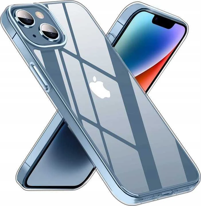 OEM dėklas, skirtas „iPhone 14“ galiniam dėklui, itin plonas, 0,5 mm, skaidrus