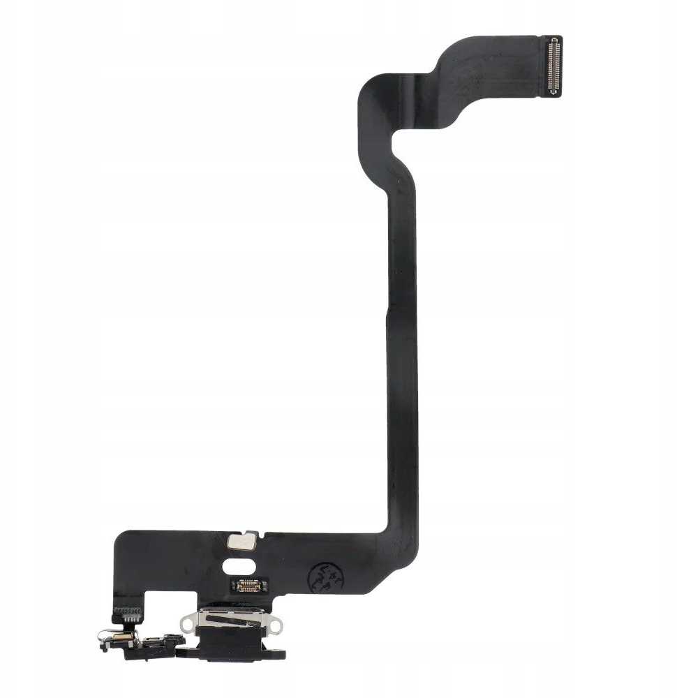 Oem USB įkrovimo laidas, skirtas IPHONE XR juodas (nuimamas)