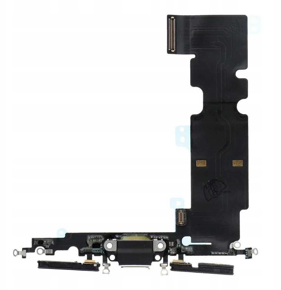 Oem USB įkrovimo laidas, skirtas IPHONE 8 Plus juodas (išimamas)