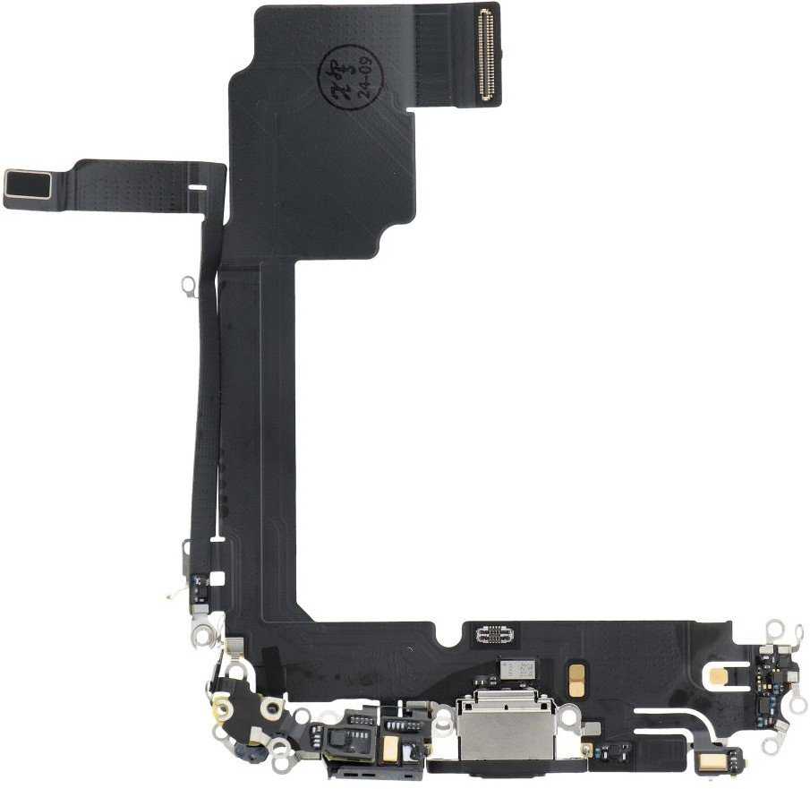 Charging flex USB for IPHONE 15 Pro Max juodas OEM