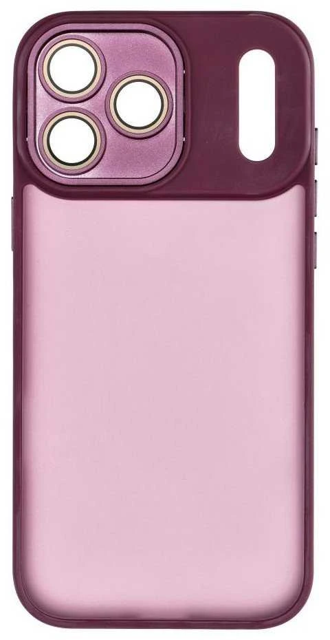 Dėklas Oem Case for iPhone 17 Pro Max / 18 Pro Max (low camera edge) Variete violetinė