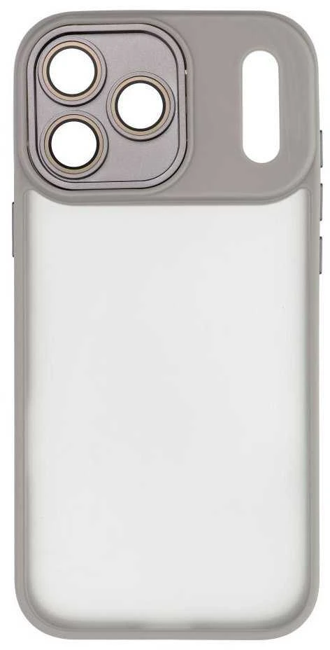 OEM dėklas, skirtas „iPhone 17 Pro Max / 18 Pro Max“ (žemas kameros kraštas), plieno