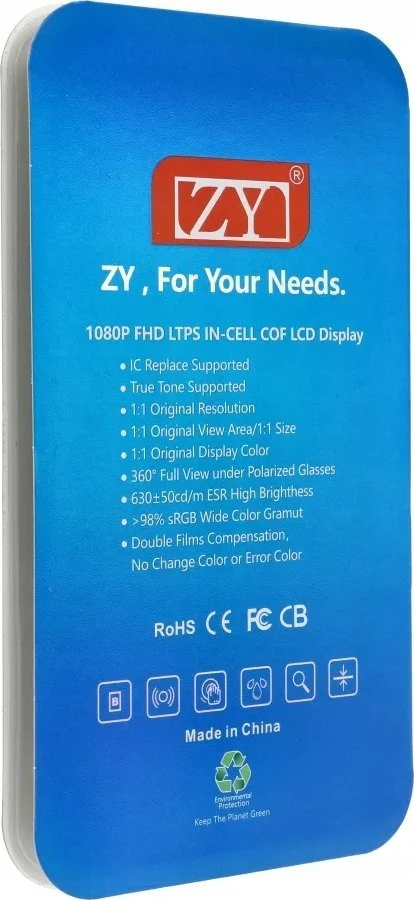 LCD ekranas iPhone 14 su skaitmeniniu keitikliu, juodas (ZY-LTPS), perkeliamas IC