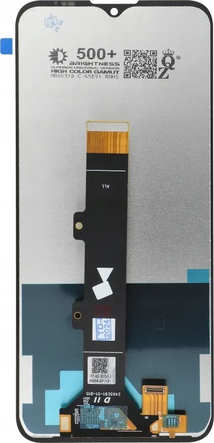 FixCell LCD Ekranas, skirtas MOTOROLA G10 / G20 / G30 OEM be rėmelio