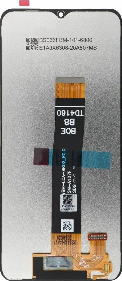 FixCell ekranas, skirtas SAMSUNG a12 a127 be rėmelio (atnaujintas)