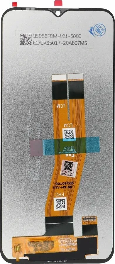 FixCell ekranas, skirtas SAMSUNG a14 4G a145 OEM berėmiui