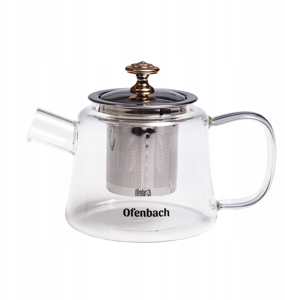 Ofenbach Riposo Stiklinis arbatinukas su filtru 0.48 L, R-100617S