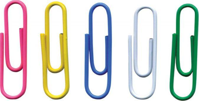 Office Products Spalvotos sąvaržėlės, 28mm, 500vnt.