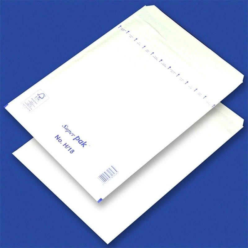 Office Products Biuro prekės Lipnus dangtelis su burbuline folija OFFICE gaminiai, HK, H18, 270x360mm / 290x370mm, 100vnt, balta