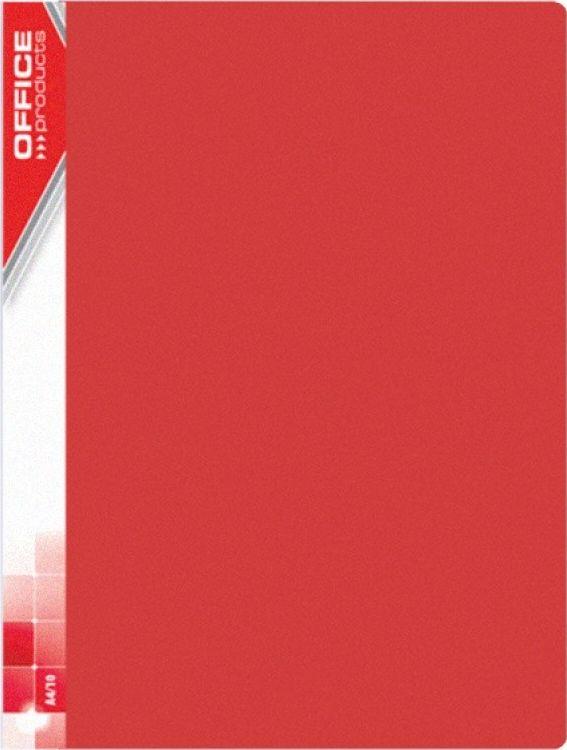 Office Products Aplankas su 20 įmaučių A4 raudonas