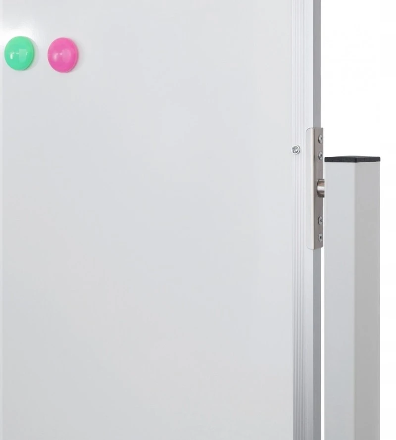 OfficeProducts Mobilioji lenta sausa. -magn. dvipusė lakuota aliuminio rėmas 120x60cm balta
