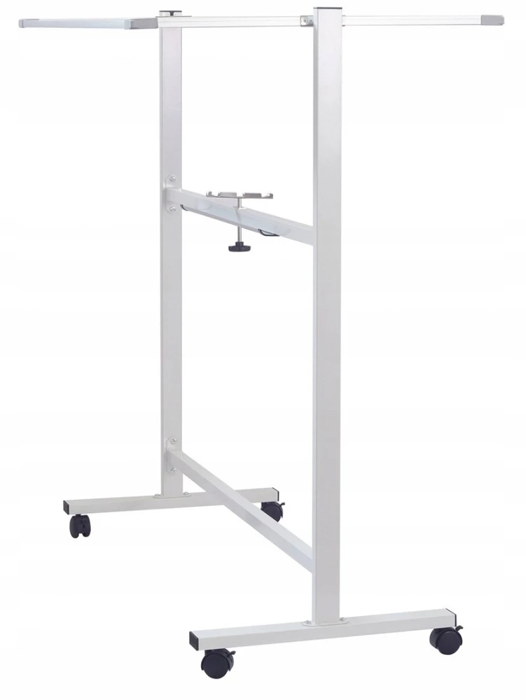 OfficeProducts Mobilioji lenta sausa. -magn. dvipusė lakuota aliuminio rėmas 120x60cm balta