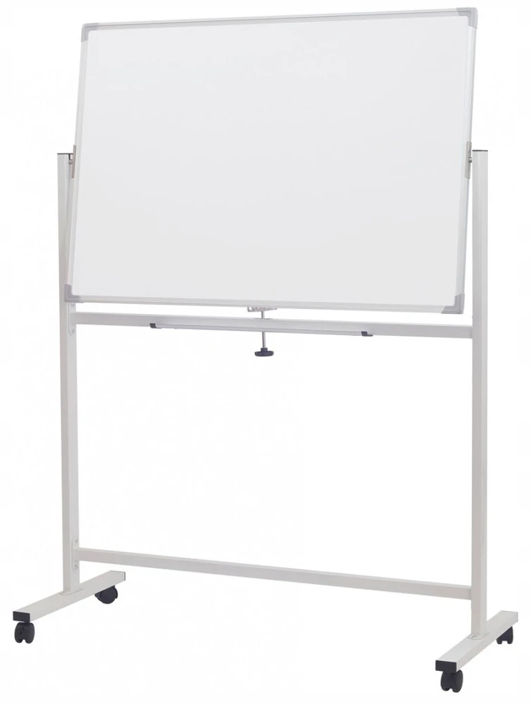 Mobili sausai valoma magnetinė lenta OFFICE PRODUCTS, dvipusė, lakuota, aliuminio rėmas, 110x75 cm, balta