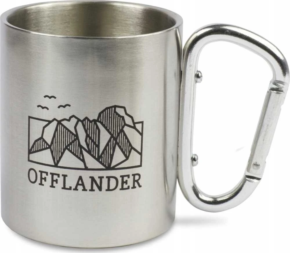 Offlander kempingo puodelis su plieniniu karabinu OFF_CACC_03