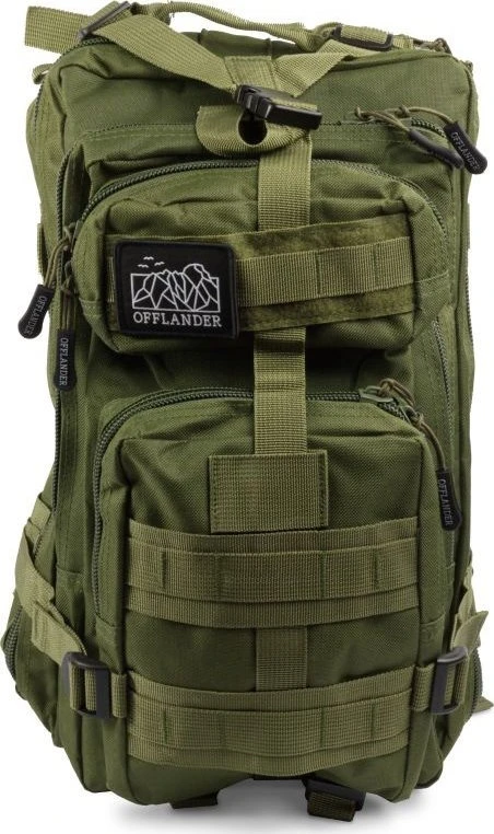 Išlikimo kuprinė "Offlander" 25L, skirta žygiams, OFF_CACC_32GN