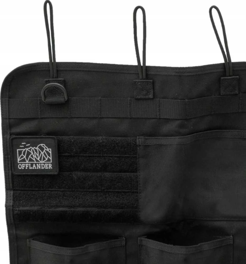 Offlander automobilio organizatorius su molle sistema ir logotipu