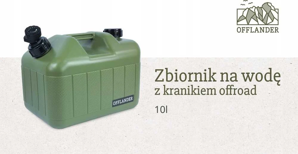 Offlander OFFLANDER vandens bakelis su visureigio čiaupu 10 l