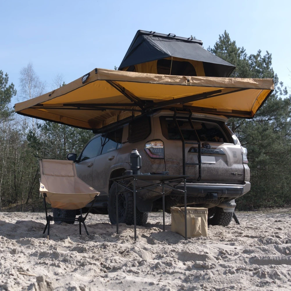Atsistojanti stoginė Offlander Batwing 270 L smėlio spalvos kairė 2.5 M OFF_ACC_SIDE270_LL