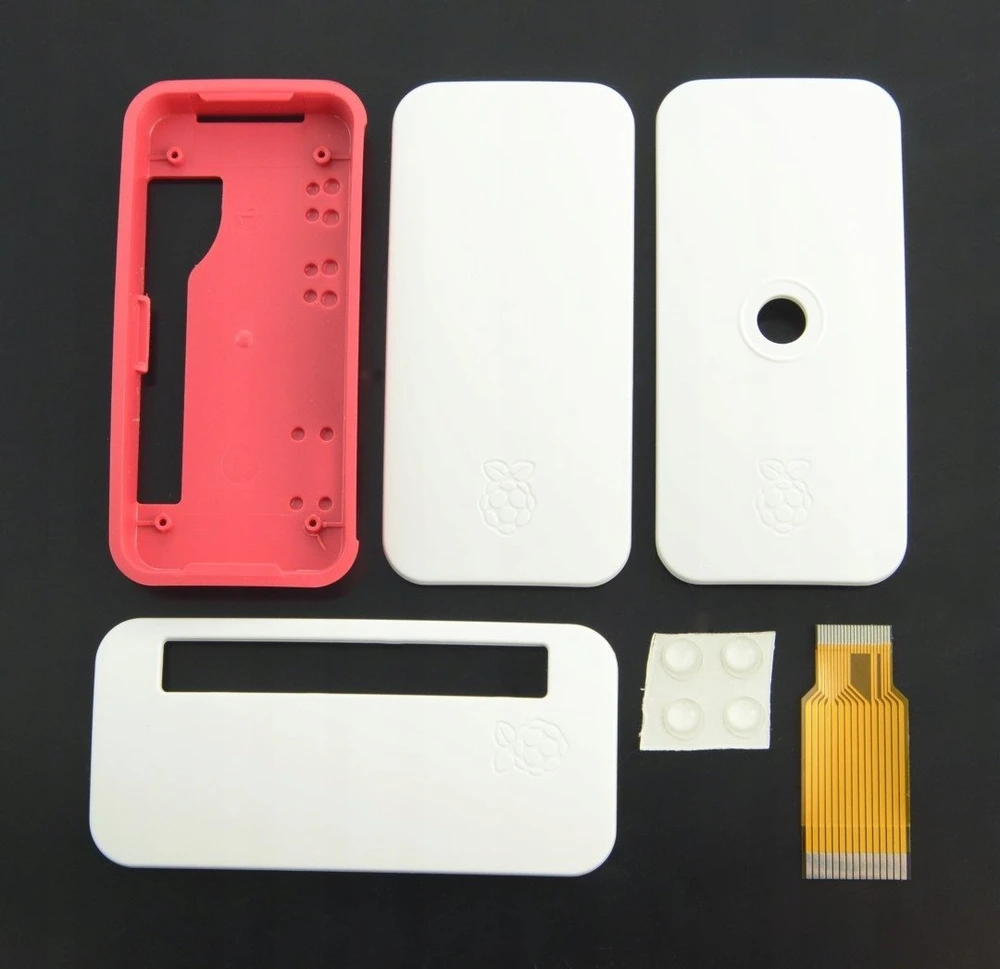 Oficjalny Raspberry Pi Zero etui - raudona-balta